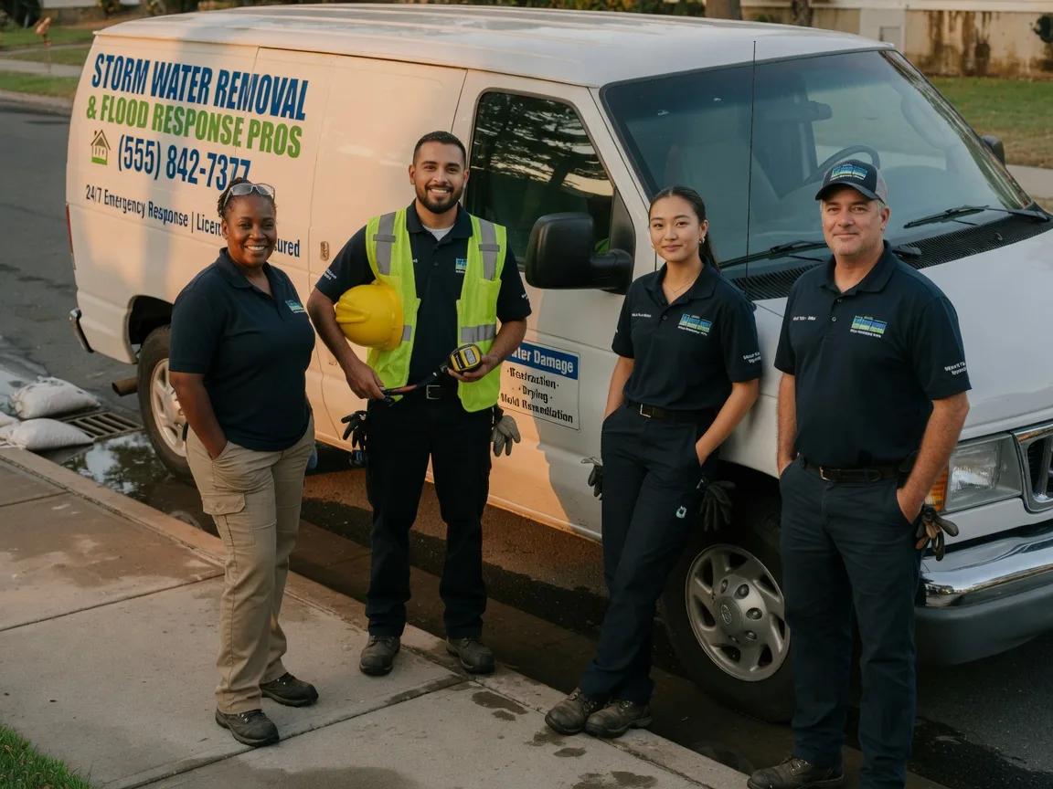 Storm Damage Water Removal company in Stowell, TX
